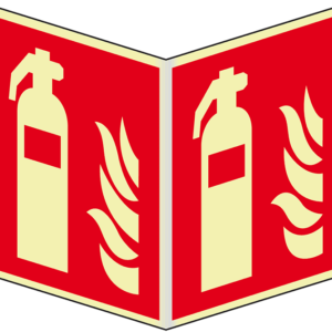 PERMALIGHT® power BRANDSCHUTZZEICHEN Feuerlöscher – Nasenschild