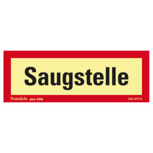 PERMALIGHT® plus FEUERWEHRZEICHEN "Saugstelle"