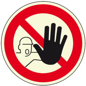 PERMALIGHT® plus VERBOTSZEICHEN Zutritt für Unbefugte verboten