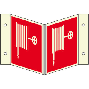 PERMALIGHT® plus BRANDSCHUTZZEICHEN Löschschlauch – Nasenschild