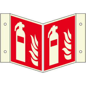 PERMALIGHT® plus BRANDSCHUTZZEICHEN Feuerlöscher – Nasenschild