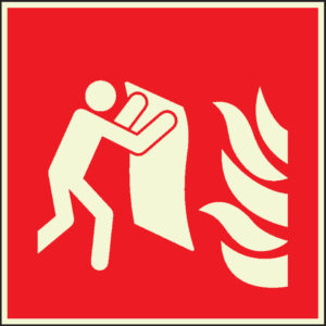 PERMALIGHT® plus BRANDSCHUTZZEICHEN Feuerlöschdecke