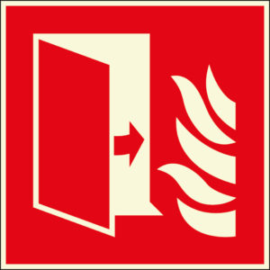 PERMALIGHT® plus BRANDSCHUTZZEICHEN Brandschutztür