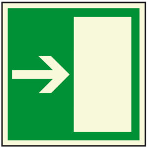 PERMALIGHT® plus FLUCHTWEGSCHILD & RETTUNGSZEICHEN Notausgang rechts/links
