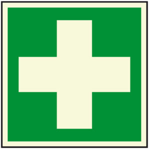 PERMALIGHT® plus ERSTE HILFE ZEICHEN Erste Hilfe Kreuz