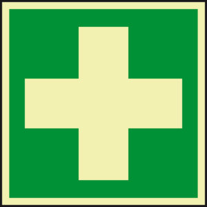 PERMALIGHT® power ERSTE HILFE ZEICHEN Erste Hilfe Kreuz