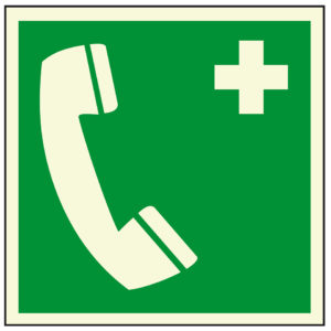 PERMALIGHT® plus ERSTE HILFE ZEICHEN Notruftelefon