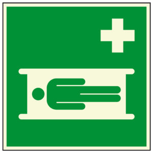 PERMALIGHT® plus ERSTE HILFE ZEICHEN Krankentrage