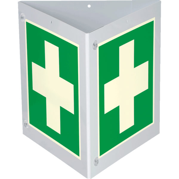 Permalight Plus Erste Hilfe Zeichen Erste Hilfe Kreuz Triarama Set 3d Schild Safetyinnovations Eu