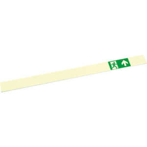 PERMALIGHT® power FLUCHTWEGSCHILD & RETTUNGSZEICHEN Hinterlegung für Panikstangen links